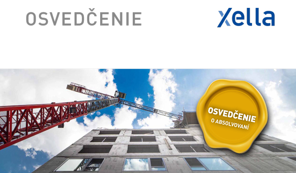 Osvedčenie Xella